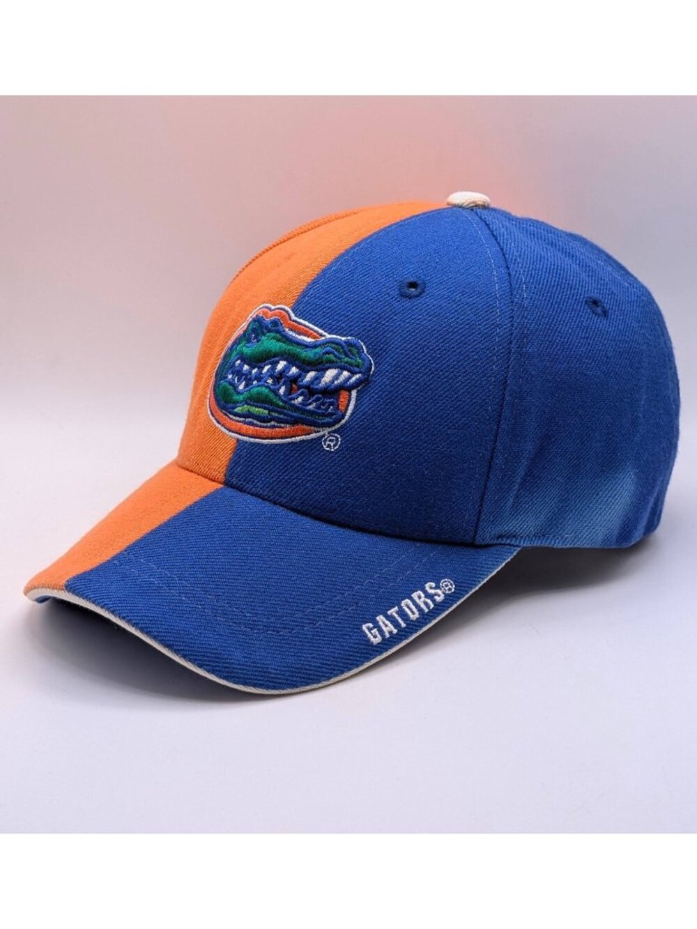 Florida Gators UF University Hat Strap Back Cap Unisex Blue Orange Vintage NCAA